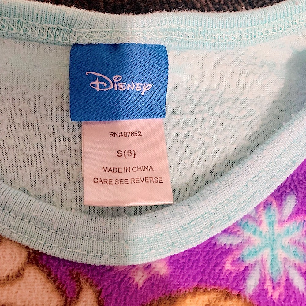 Girl’s Frozen Plush Robe & 2 Piece Fleece Pajama Set - Picture 9 of 12